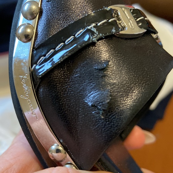 Vintage Salvatore Ferregamo Caterina sandals. - Picture 12 of 12